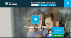 Desktop Screenshot of fenetresconcerto.ca